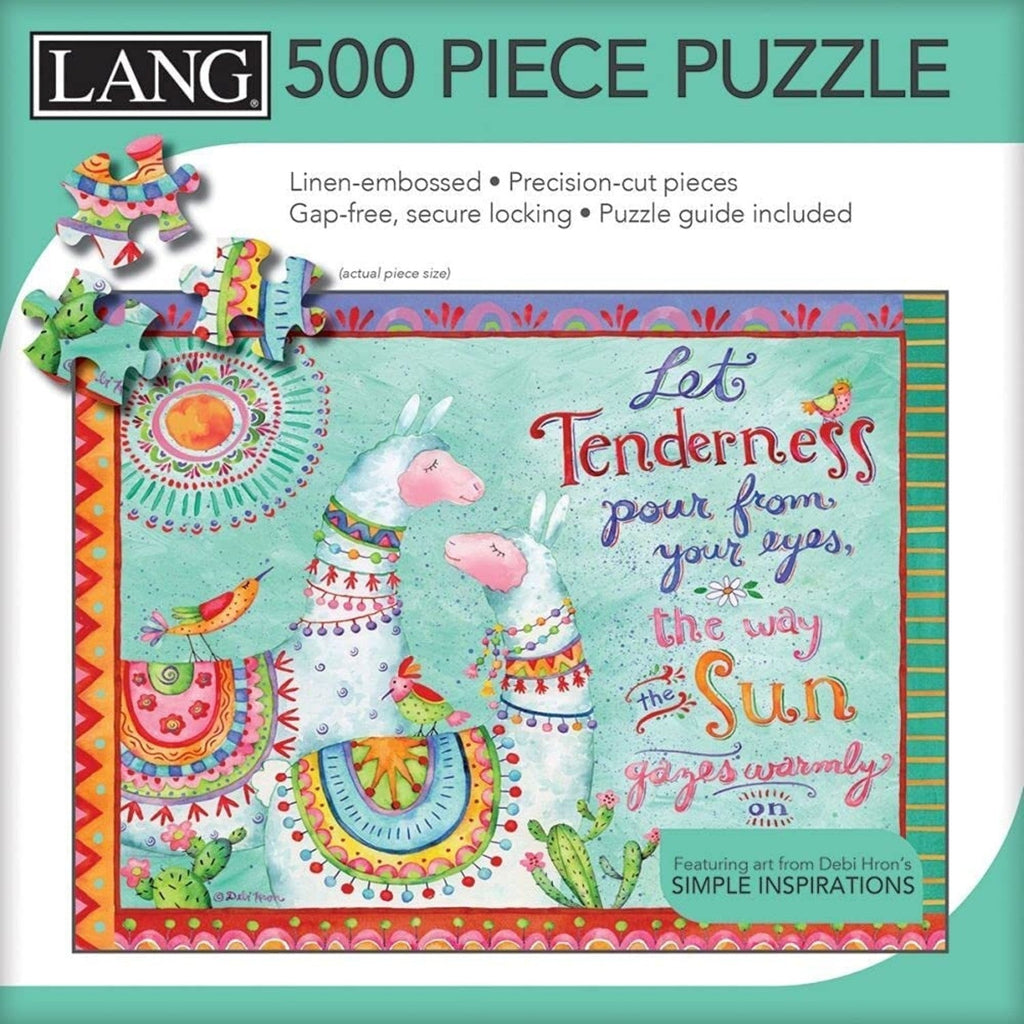 Tenderness 500 Piece Puzzle By Debi Hron