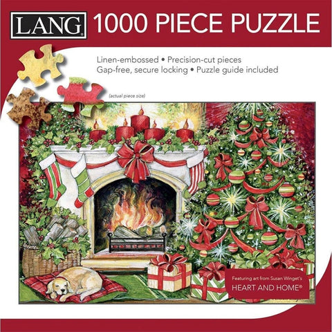 Christmas Warmth 1000 Piece Puzzle By Susan Winget