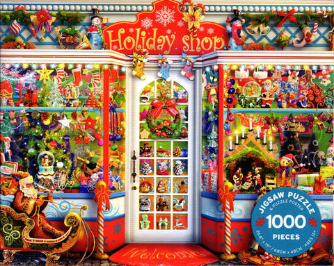 Holiday Shop 1000 Piece Puzzle By Edward/ArtBeat Studios