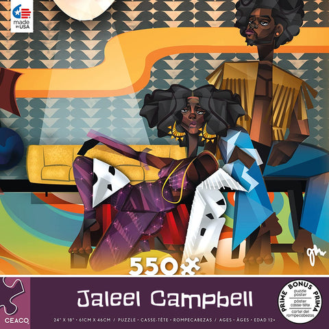 Got to Give It Up 550 Piece Puzzle By Jaleel Campbell