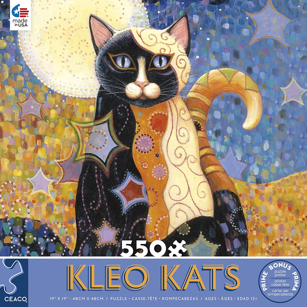 Luna 550 Piece Puzzle By Majorie Sarnat