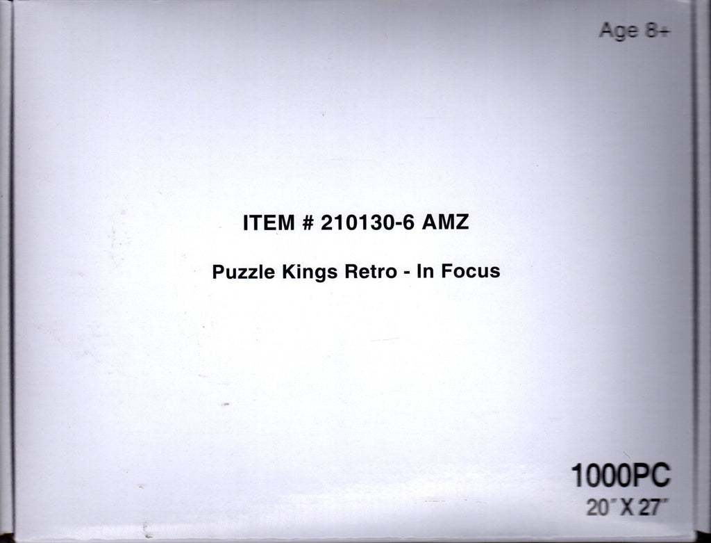 Retro In Focus 1000 Piece Puzzle