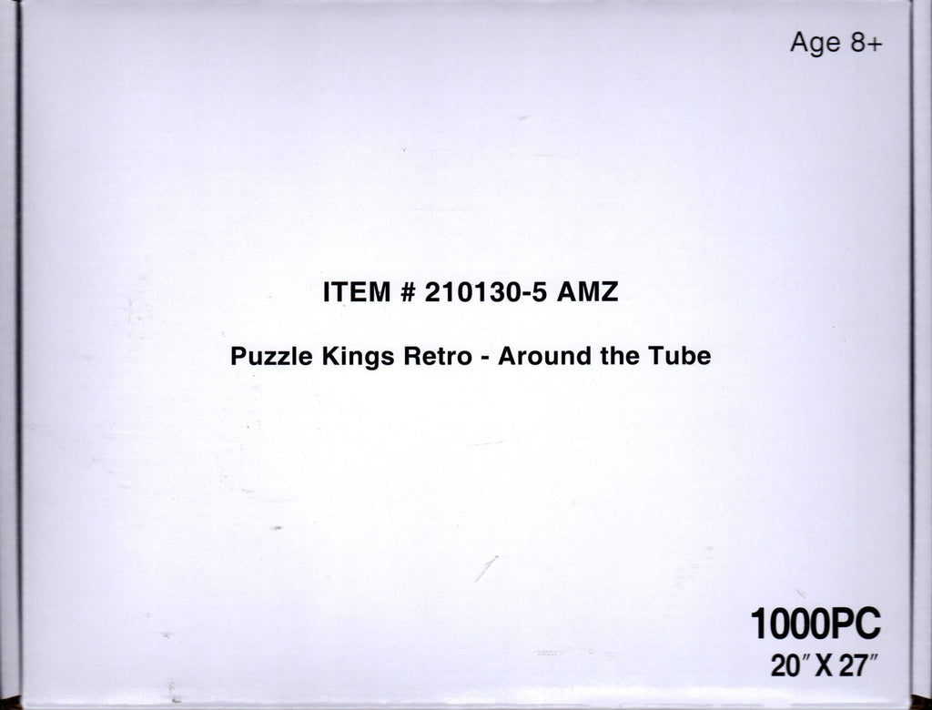 Retro Around the Tube 1000 Piece Puzzle