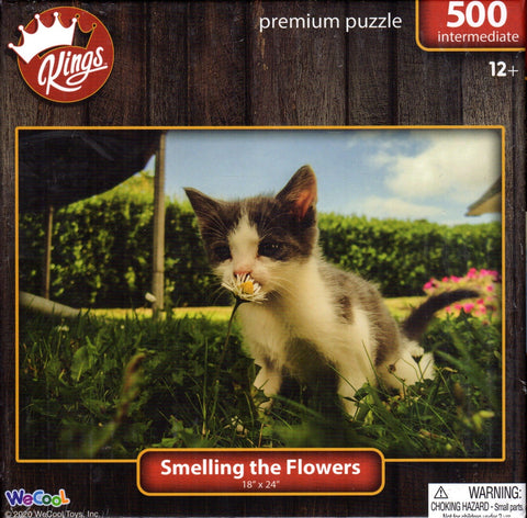 Smelling the Flowers 500 Piece Puzzle