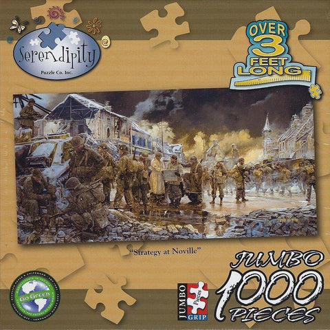 Strategy at Noville 1000 Piece Puzzle