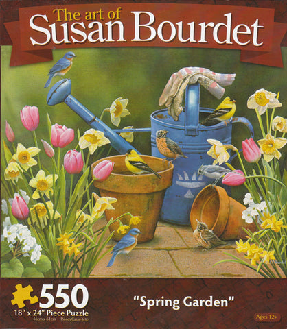 Spring Garden 550 Piece Puzzle