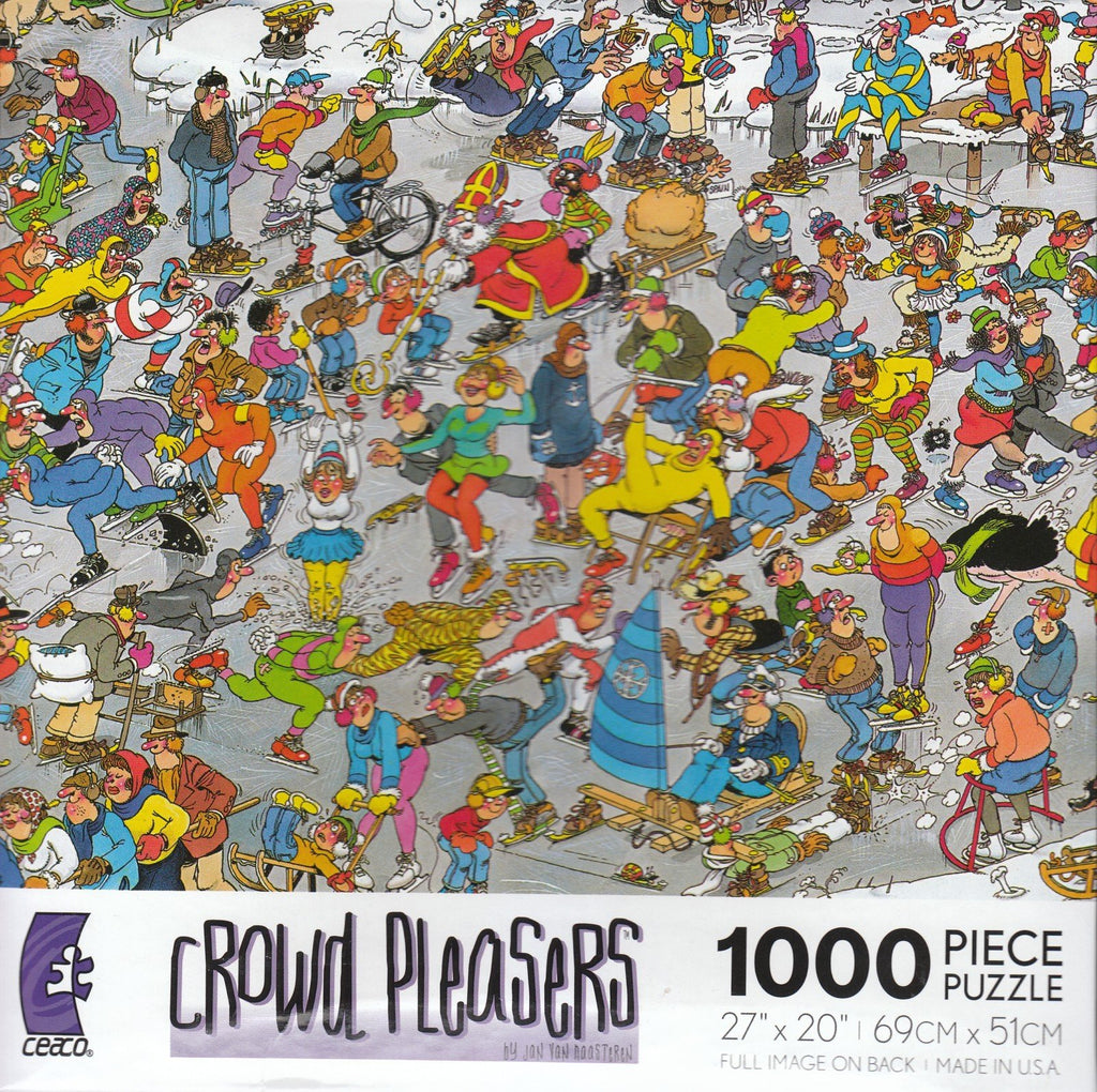 Crowd Pleasers On Thin Ice 1000 Piece Puzzle