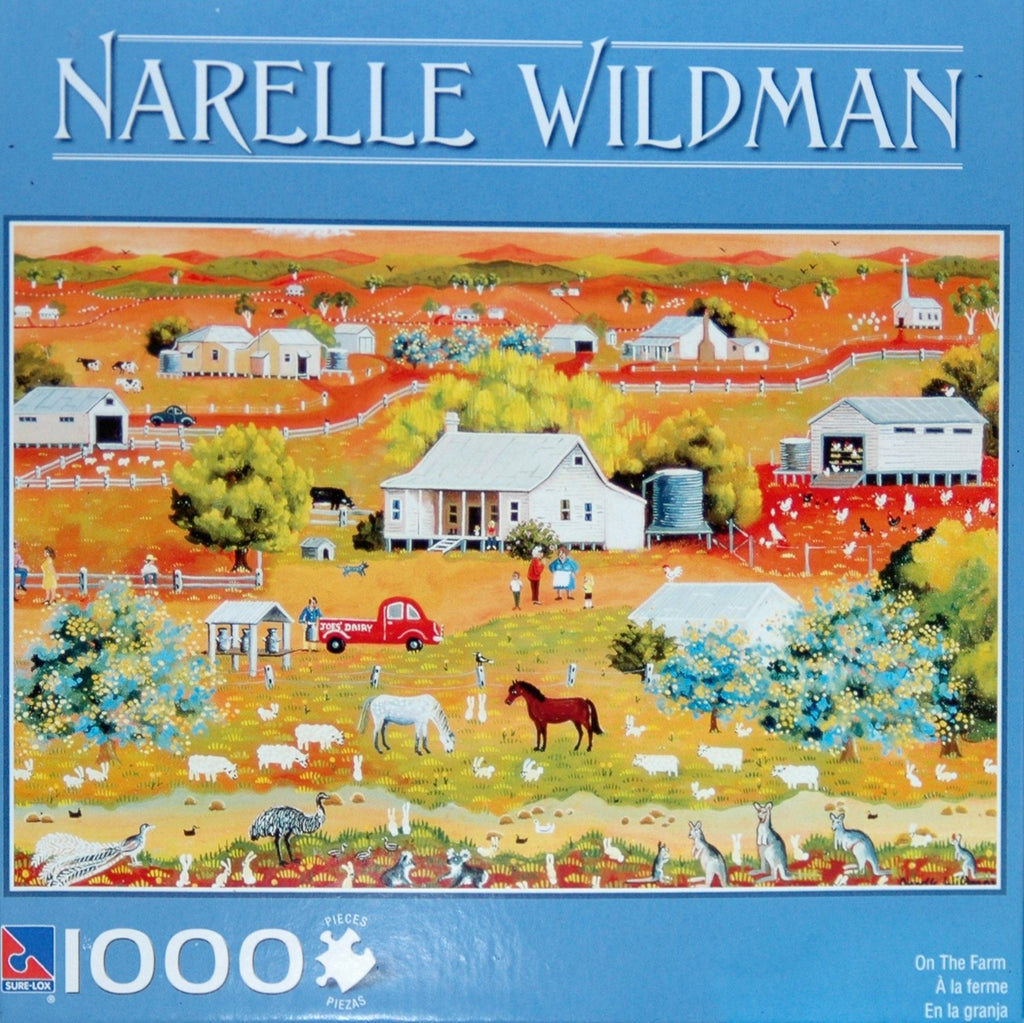 Narelle Wildman - On The Farm 1000 Piece Puzzle