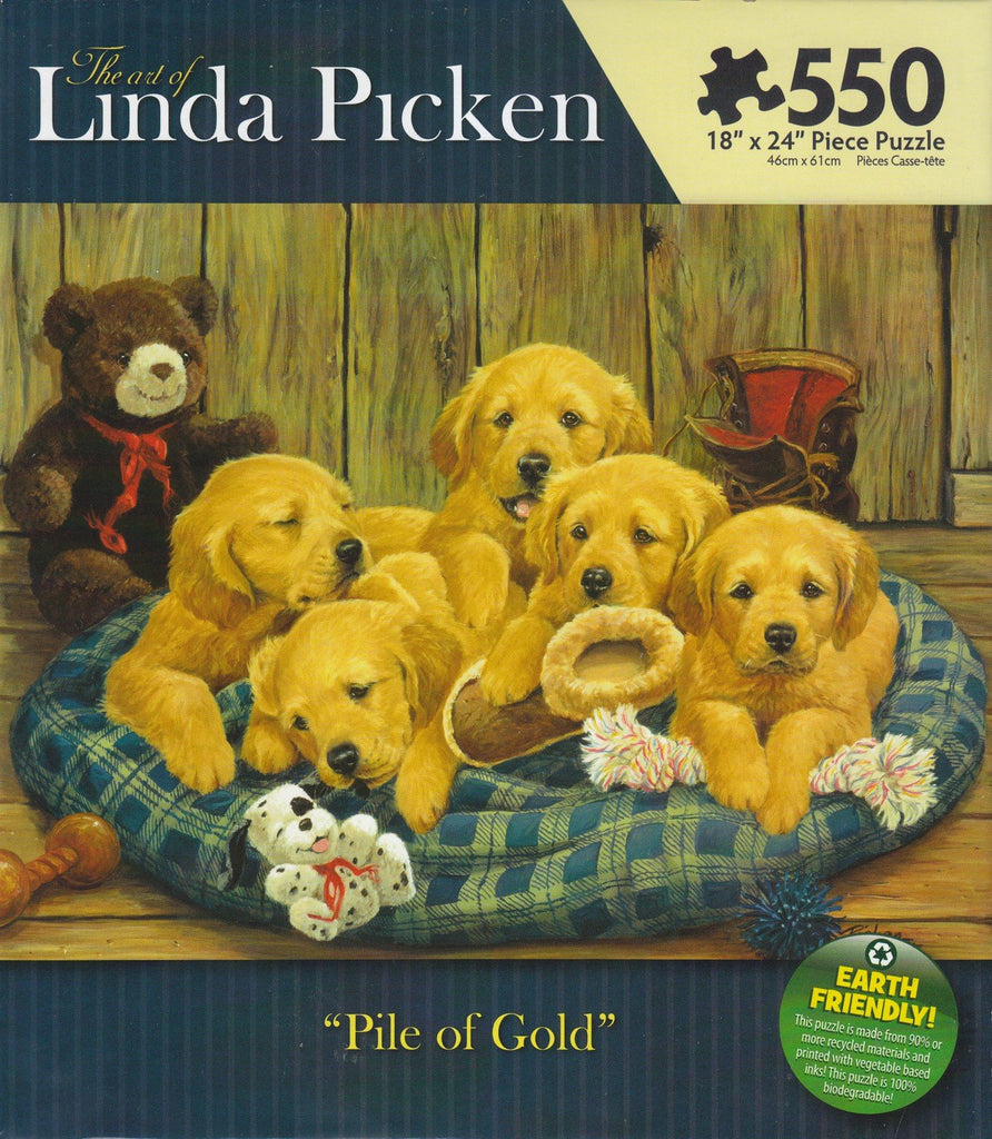 Pile of Gold 550 Piece Puzzle