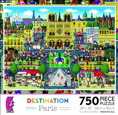 Destination Paris 750 Piece Puzzle