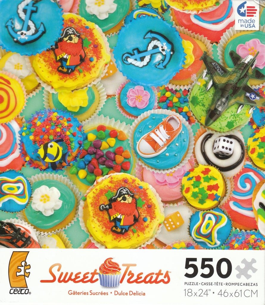 Sweet Treats Blue 550 Piece Puzzle