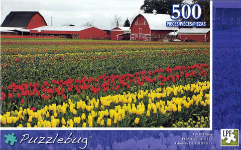 Puzzlebug 500 - Tulip Farm