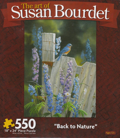 Back to Nature 550 Piece Puzzle