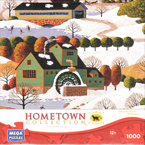 Hometown Collection: Winter in Vermont 1000 Piece Puzzle