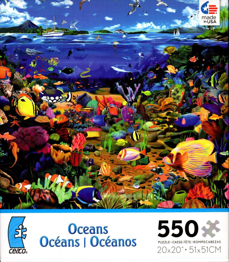 Oceans - Coral Reef 550 Piece Puzzle