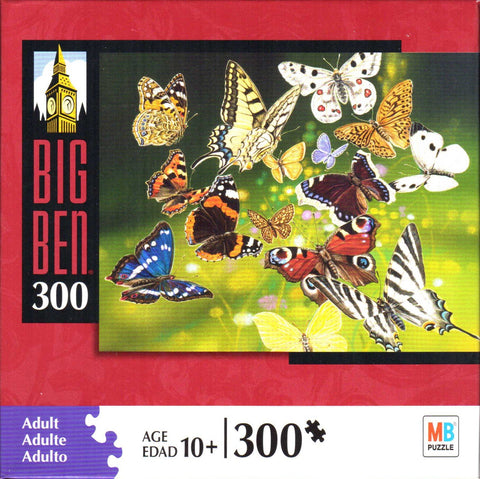Butterflies in Flight 300 Piece Puzzle