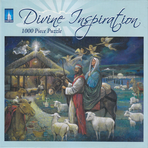 No Room at the Inn 1000 Piece Puzzle