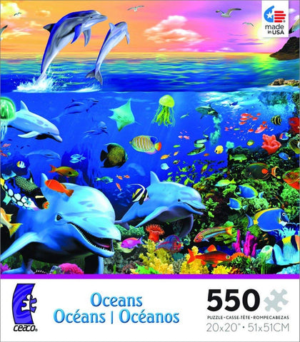 Oceans - Barrier Reef 550 Piece Puzzle
