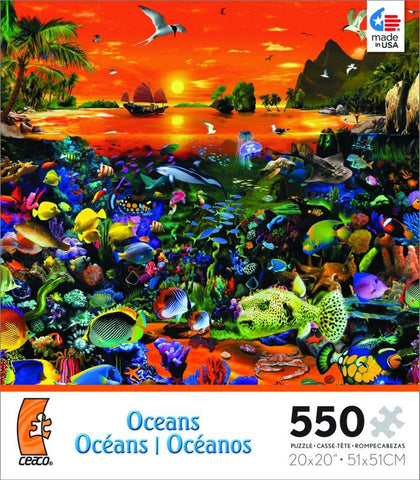 Oceans - South China Seas 550 Piece Puzzle