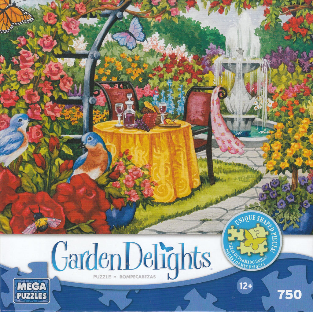 Garden Delights - Romantic Rose Garden 750 Piece Puzzle