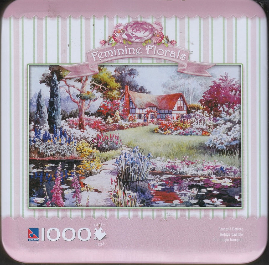 Feminine Florals - Peaceful Retreat 1000 Piece Puzzle