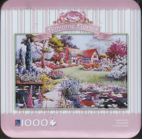 Feminine Florals - Peaceful Retreat 1000 Piece Puzzle