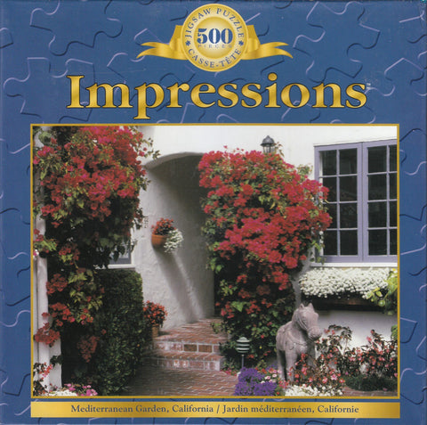 Mediterranean Garden 500 Piece Puzzle