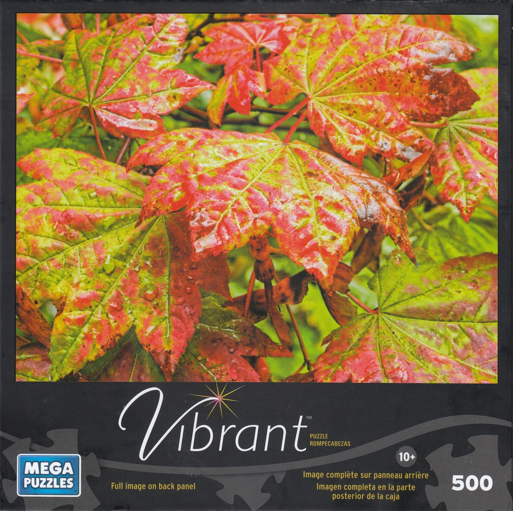 Vibrant Maple Leaves 500 Piece Puzzle