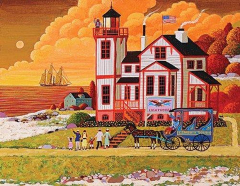 Hometown Collection: Sunset Visit 1000 Piece Puzzle