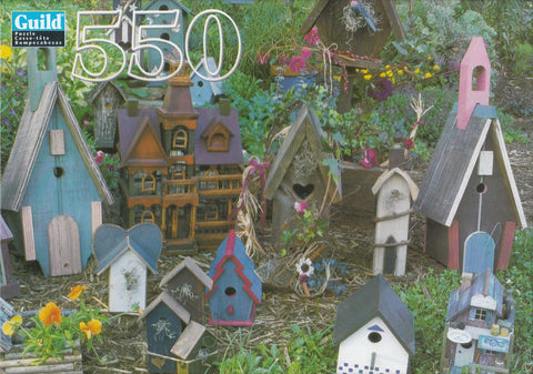 Birdhouses 550 Piece Puzzle
