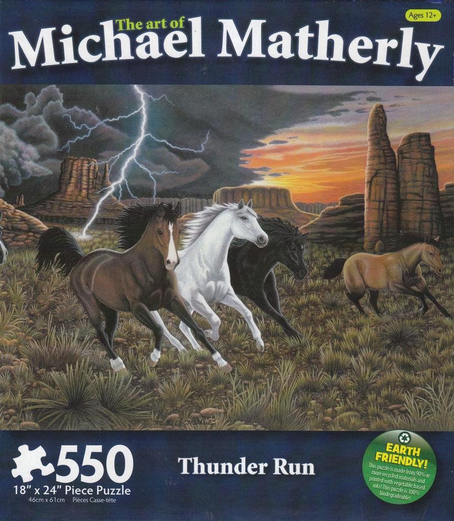 Thunder Run 550 Piece Puzzle