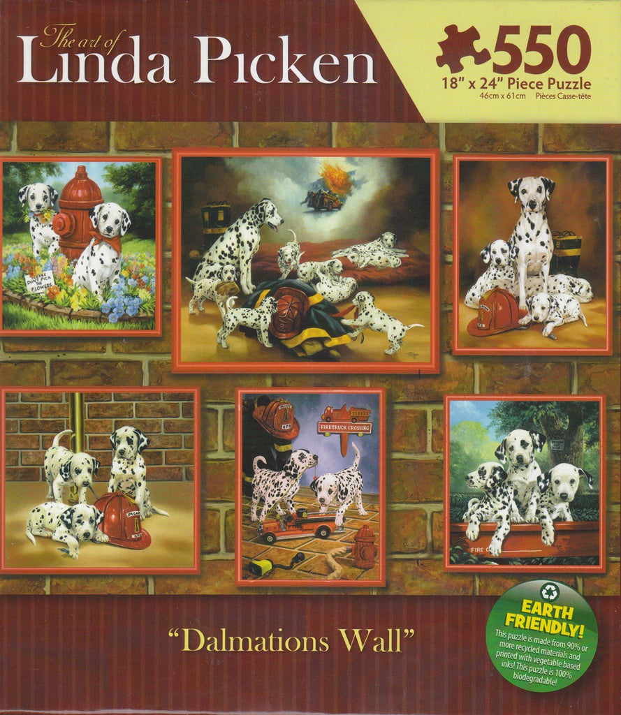 Dalmations Wall 550 Piece Puzzle