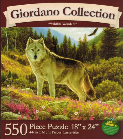 Wildlife Wonders 550 Piece Puzzle