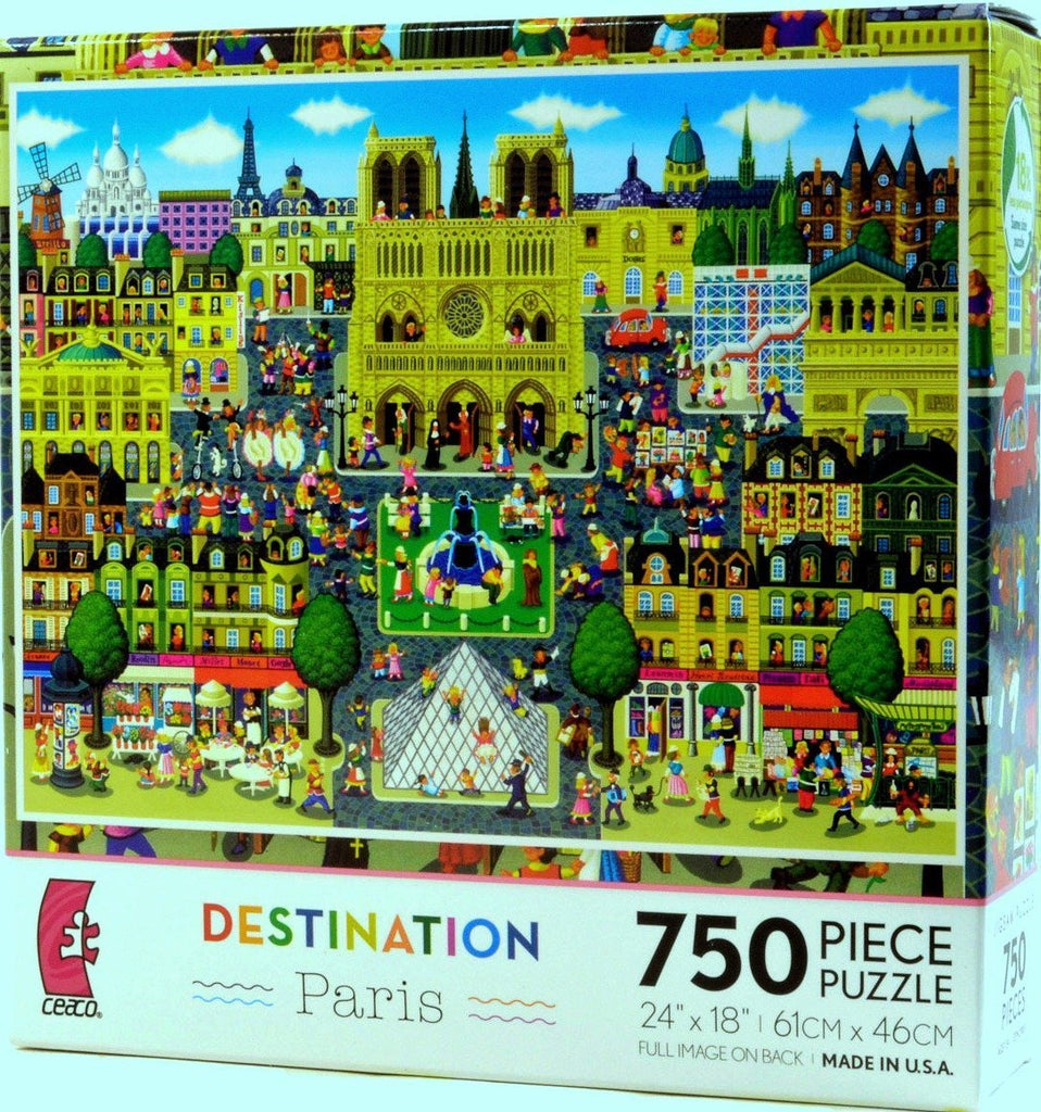 Destination Paris 750 Piece Puzzle