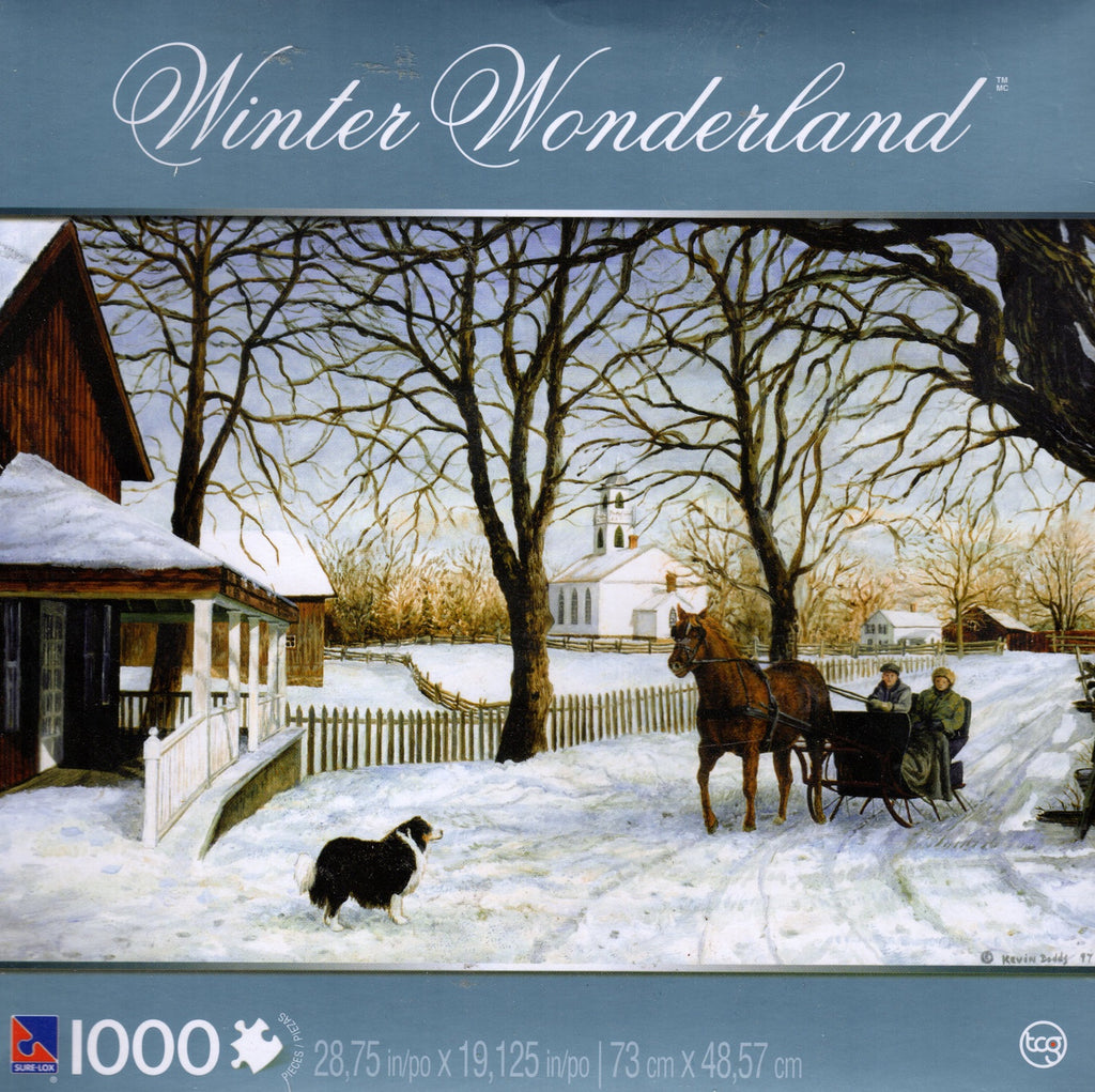 Winter Wonderland - Heading Home 1000 Piece Puzzle