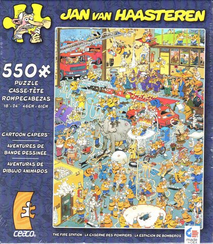 Fire Station 550 Piece Puzzle