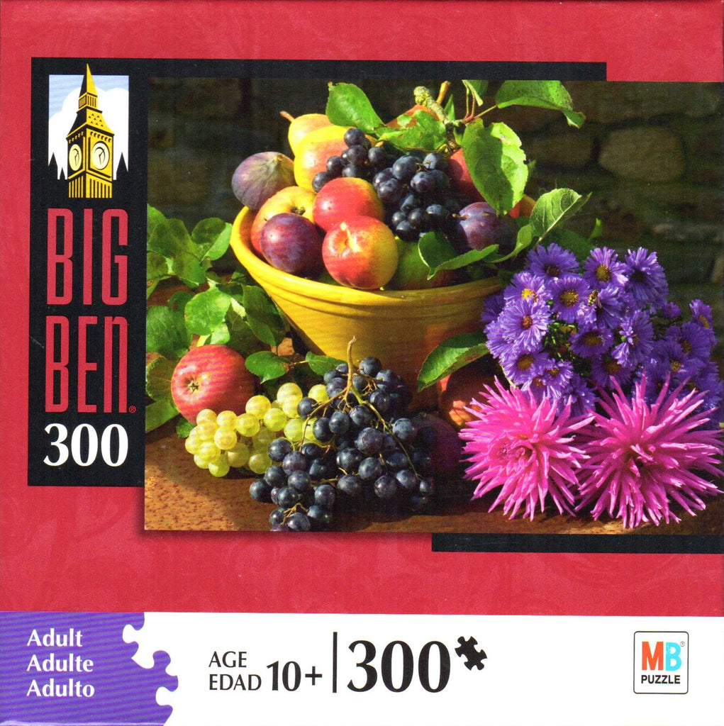 Seasonal Fruit & Flower Still Life 300 Piece Puzzle