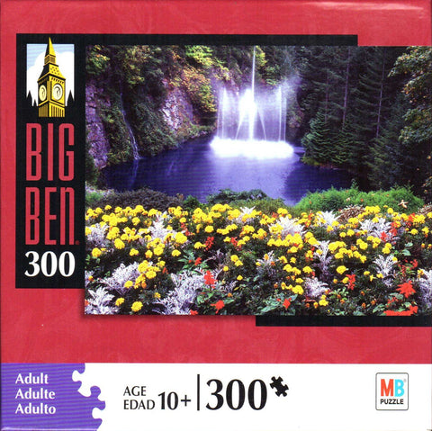 Waterfall in British Columbia 300 Piece Puzzle