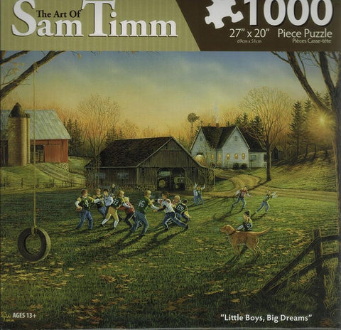 Little Boys, Big Dreams 1000 Piece Puzzle