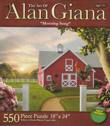 Morning Song 550 Piece Puzzle