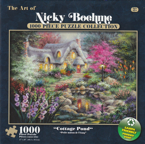 Cottage Pond 1000 Piece Puzzle