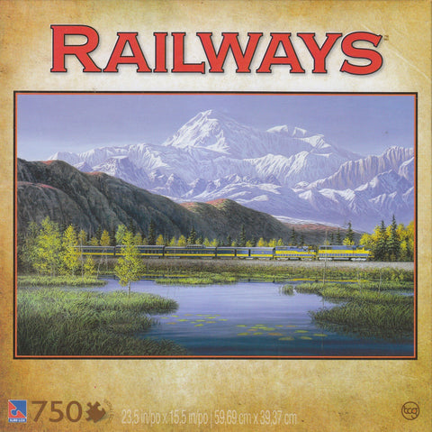 Railways On a Clear Day 750 Piece Puzzle
