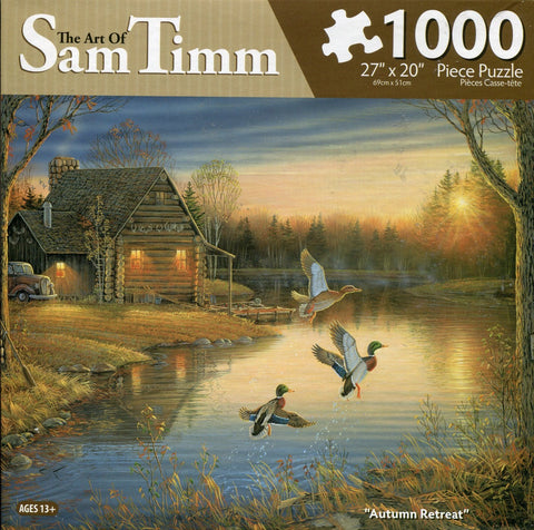 Autumn Retreat 1000 Piece Puzzle