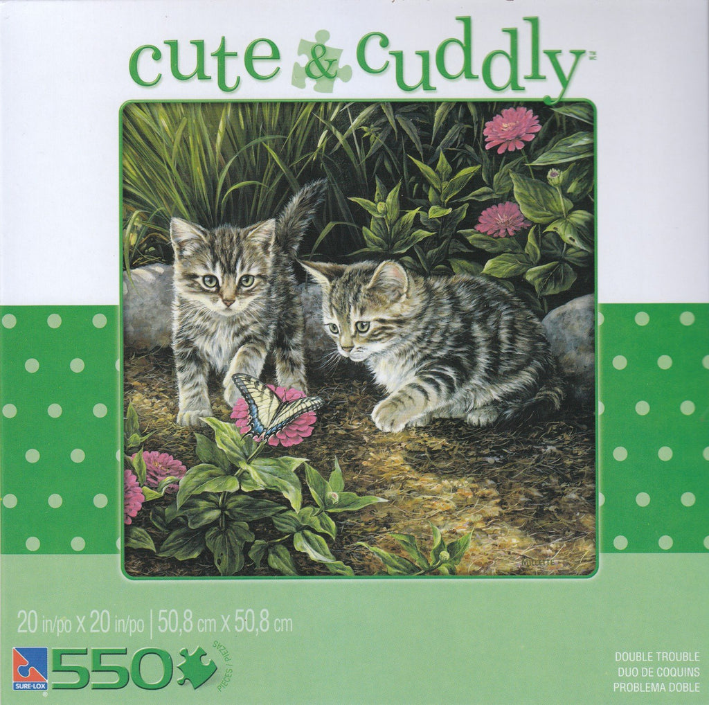 Cute & Cuddly - Double Trouble 550 Piece Puzzle