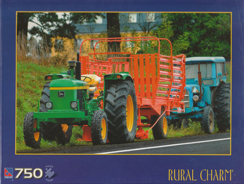 Rural Road Tractors 750 Piece Puzzle