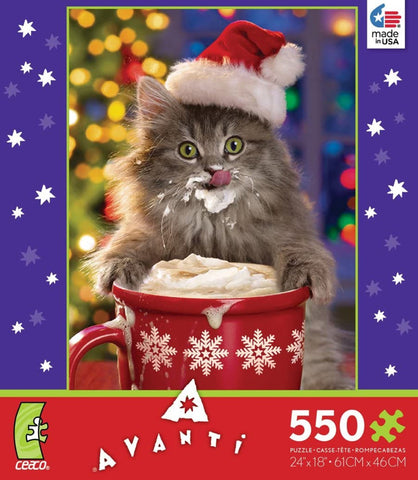 Cocoa Kitty 550 Piece Puzzle