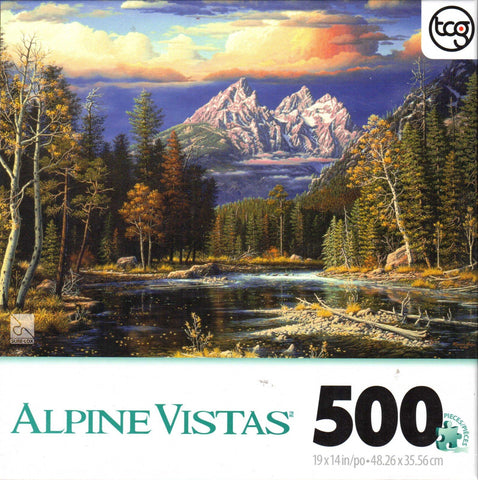 Alpine Vistas: Autumn Repose 500 Piece Puzzle