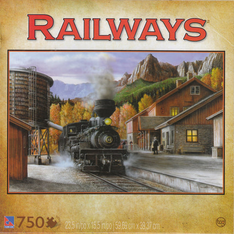 Railways Station 750 Piece Puzzle