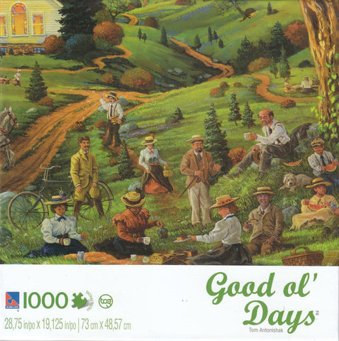 Church Picnic 1000 Piece Puzzle