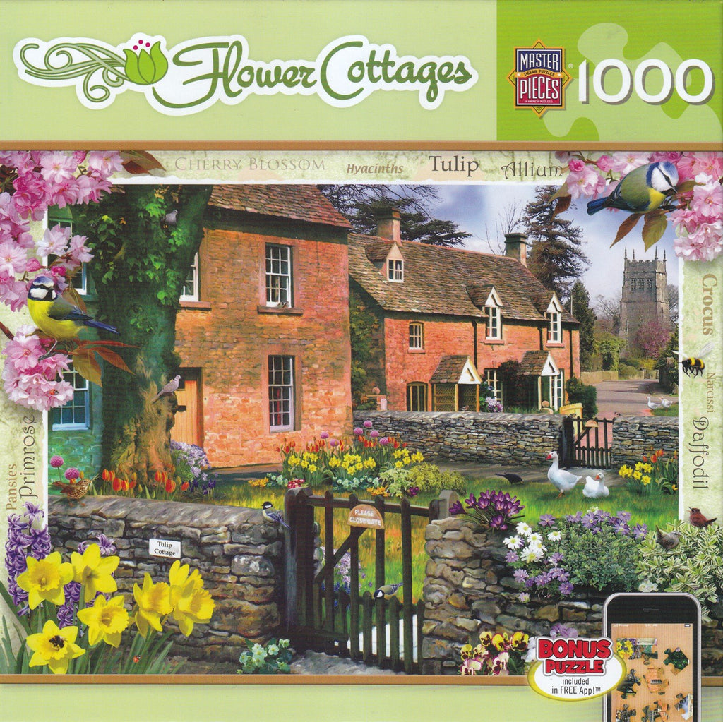 Tulip Cottage 1000 Piece Puzzle